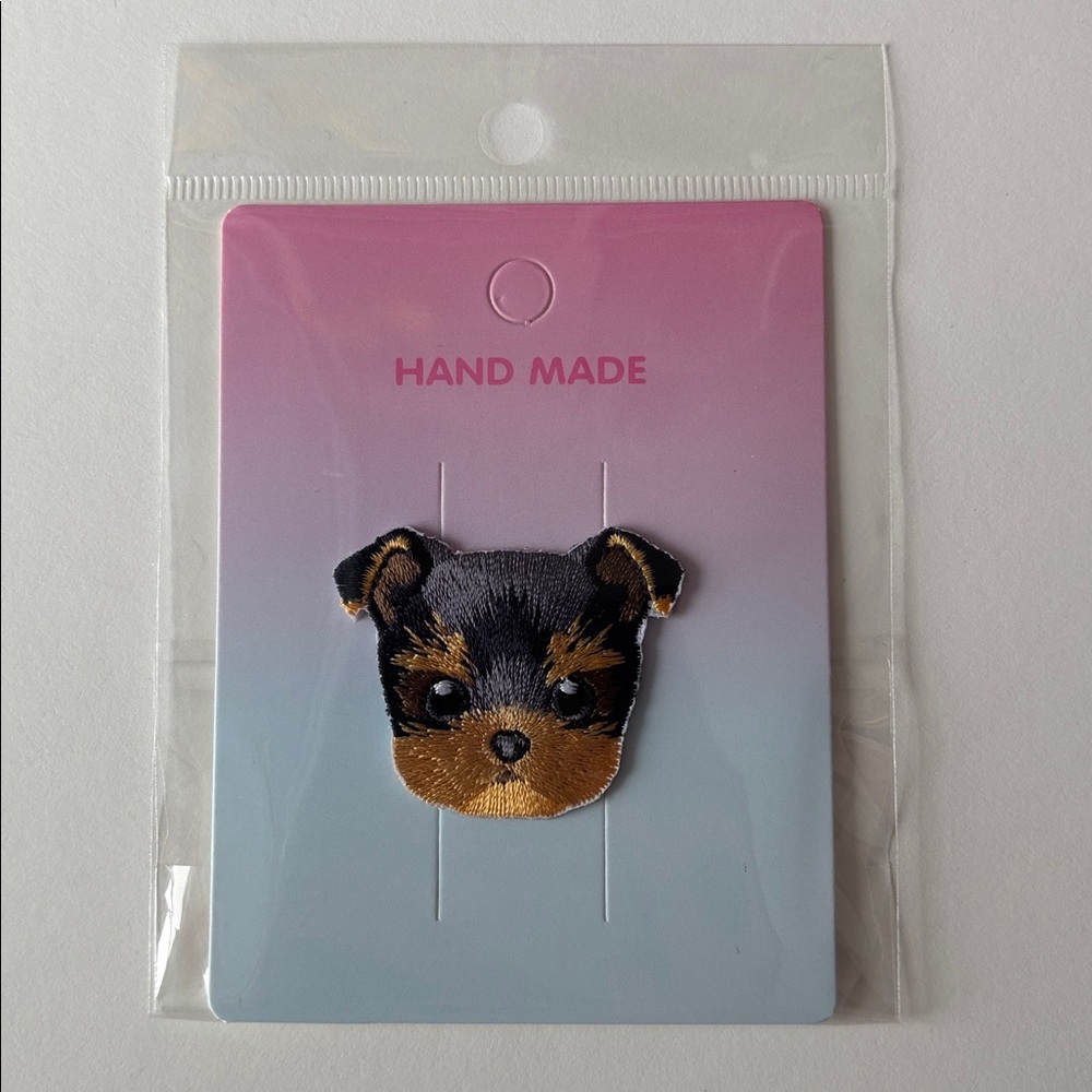 Rare🐶 Puppy Embroidered Iron-On Patch 🐾